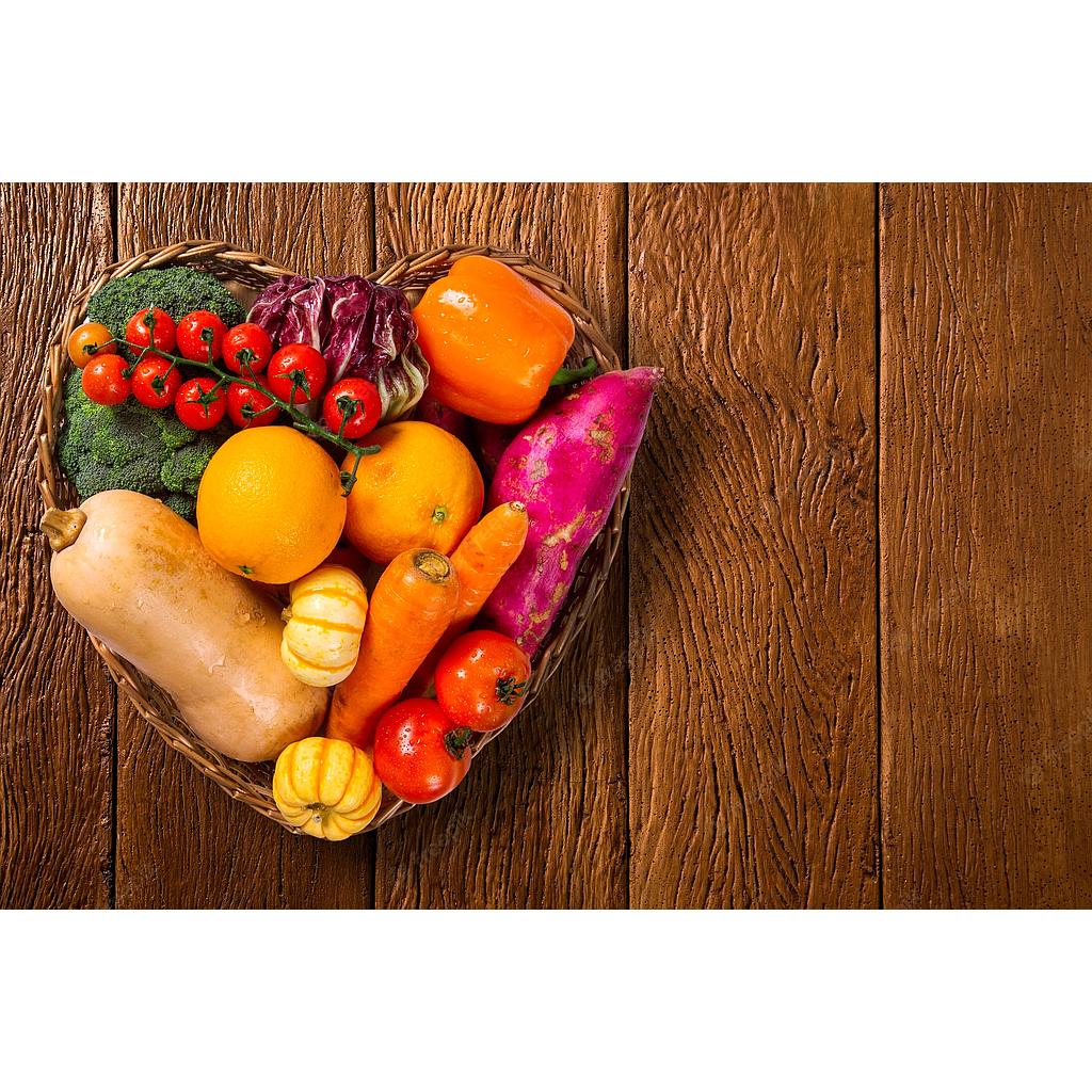 Cistella solidària de verdures ecològiques