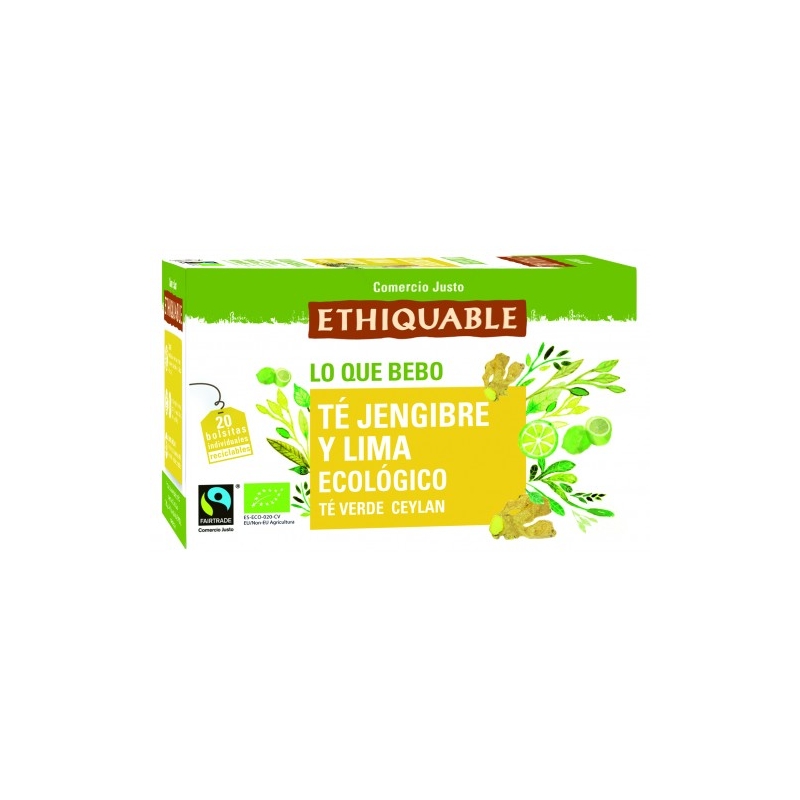 Te Verd amb Gingebre i Llima 36g
